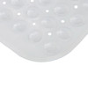 Kenney Mfg Non-Slip Bath, Shower, and Tub Mat with Suction Cups, Clear KN61292V1